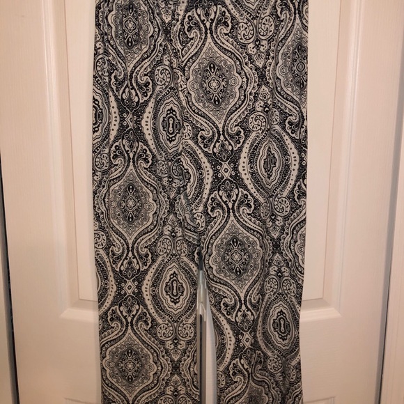 Bell Bottom Flare Stretch Yoga High Waisted Boho - Picture 4 of 6